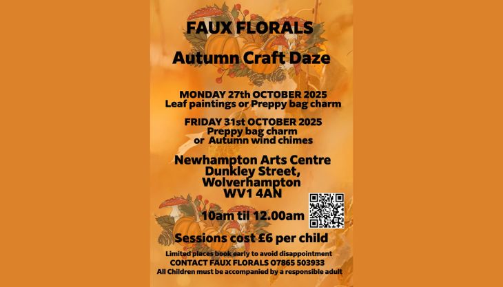 Autumn Crafts at Wolverhampton Arts Centre