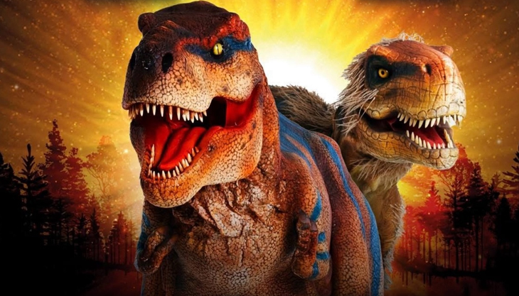 Teach Rex At Esher Theatre With Realistic Dinosaurs