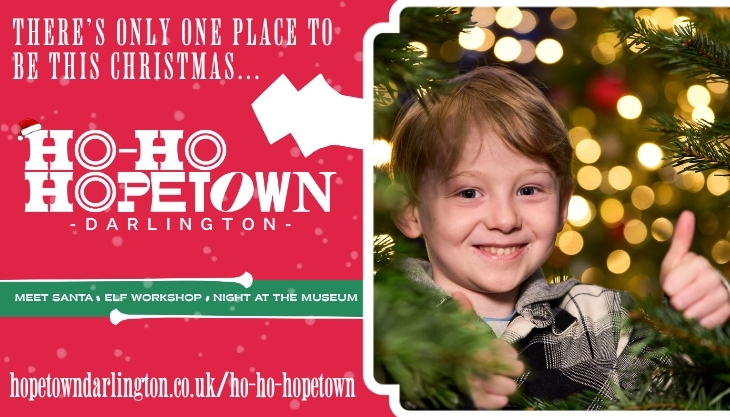 Experience the Magic of Christmas at Ho-Ho-Hopetown Darlington