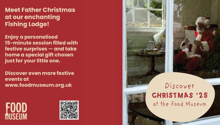 Meet Father Christmas at the Food Museum