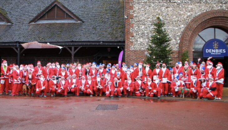 Denbies Santa Run
