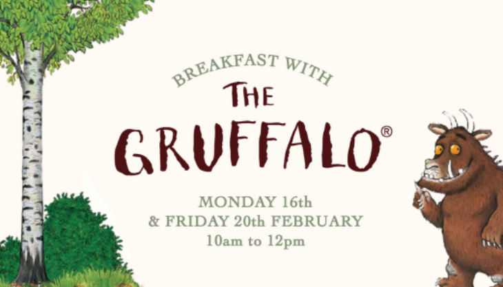 The Gruffalo Breakfast at Hollybush Garden Centre & Aquaria