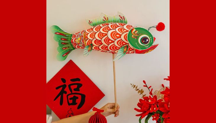 Chinese New Year Craft Experience, Altrincham Market