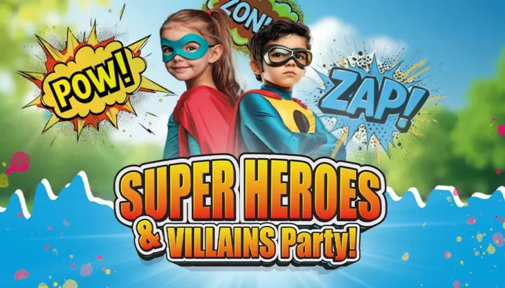 Manor Farm Park Heroes And Villains Party