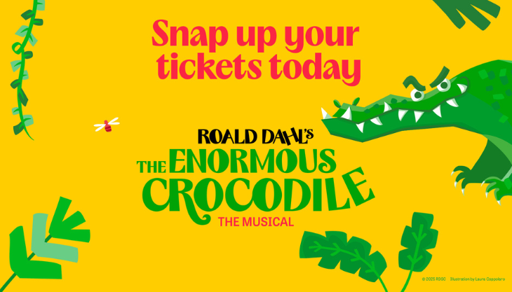 Win a family ticket for The Enormous Crocodile at The Belgrade