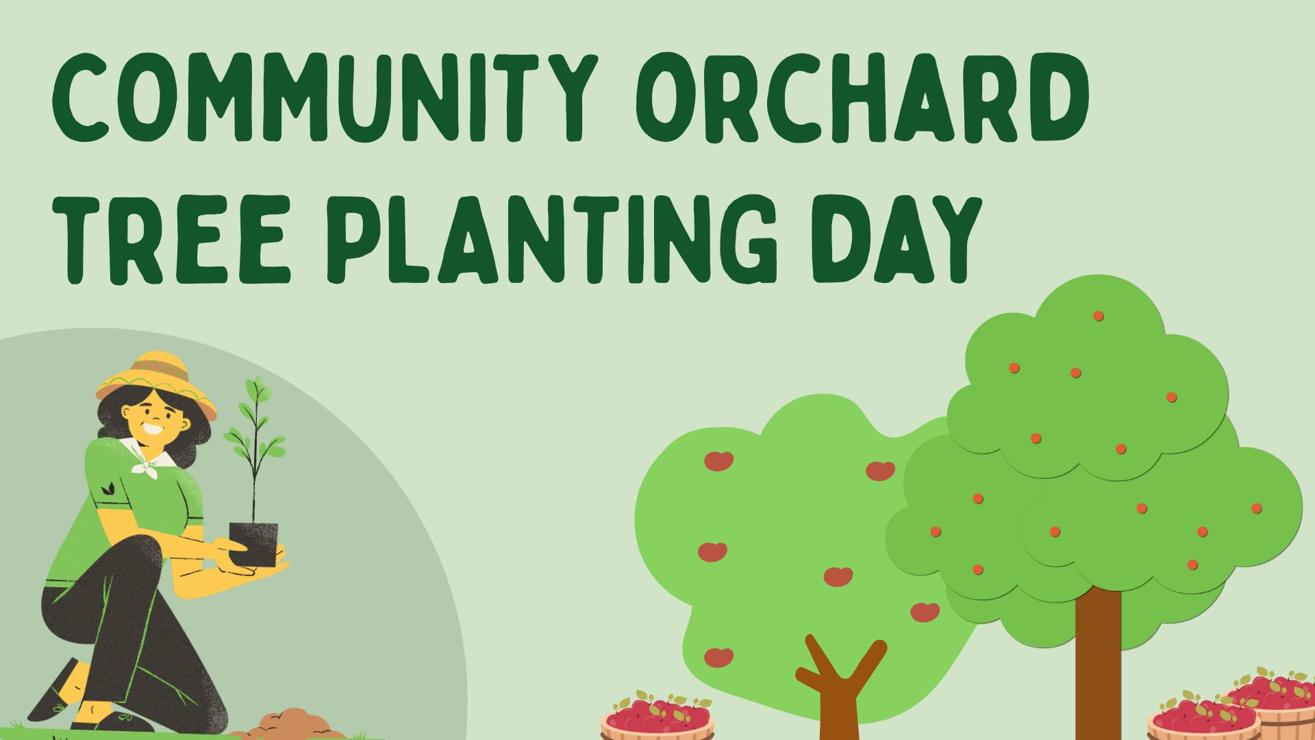 Community Orchard Tree Planting