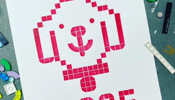 Lego Relief Printing with Stirchley Printworks at Thinktank