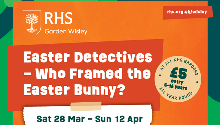 RHS Garden Wisley – Who framed the Easter Bunny?