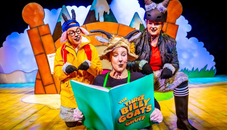 The Three Billy Goats Gruff at Halesowen Town Hall