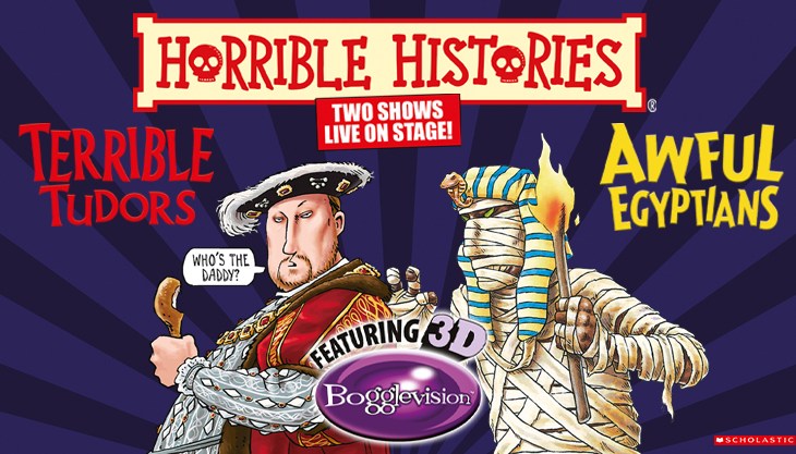 Win a family ticket to Horrible Histories Awful Egyptians at Wolverhampton Grand Theatre