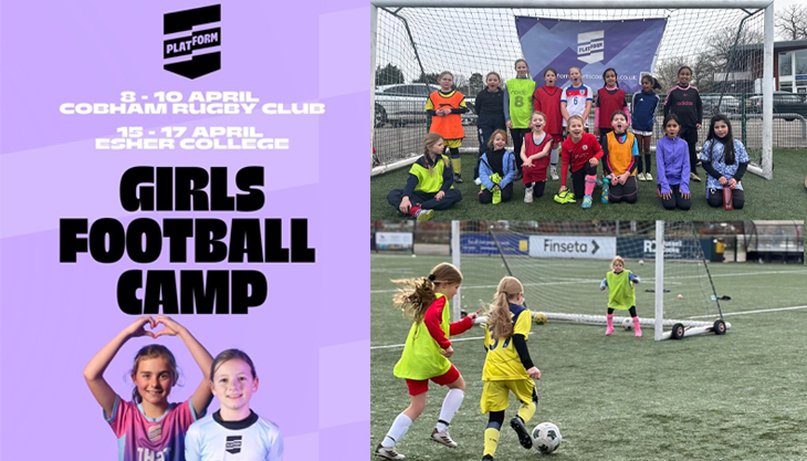 Girls’ Football Training Camps with Platform Sports Coaching