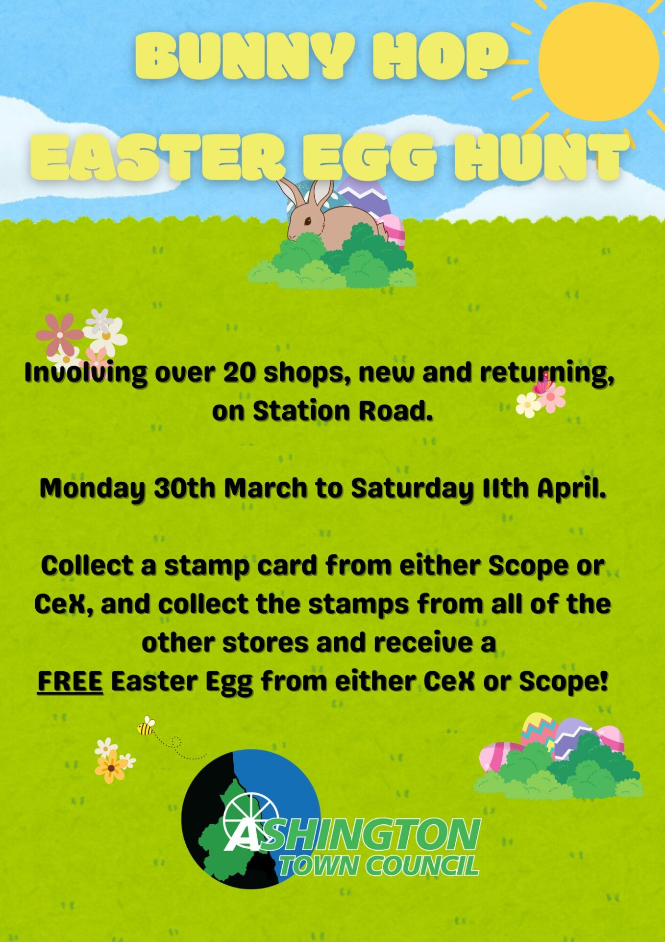 Ashington Easter Egg Hunt