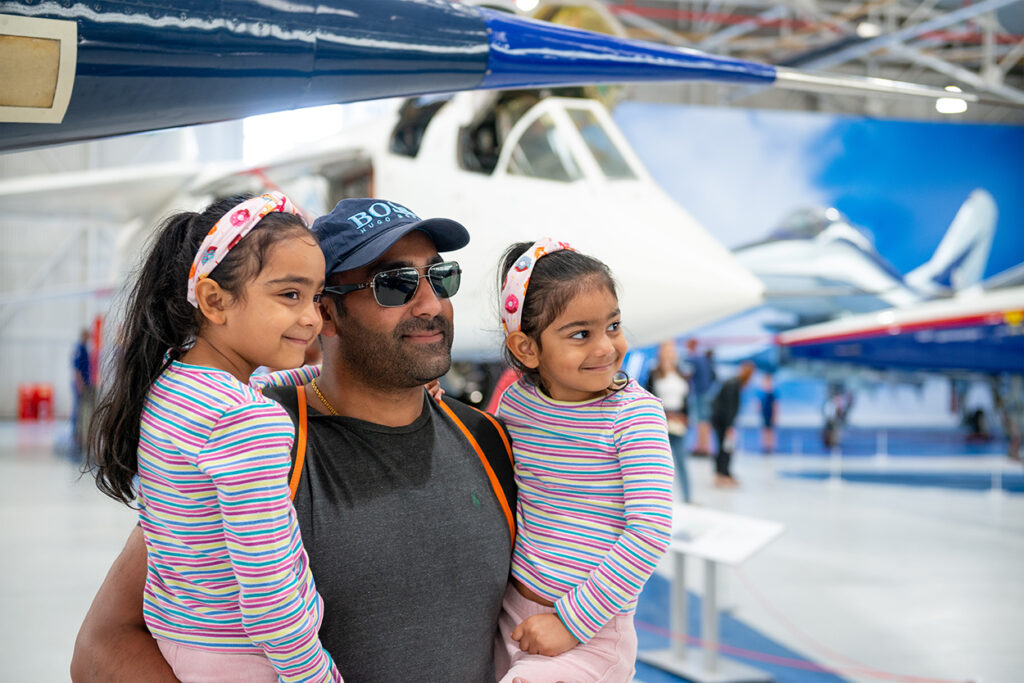 Visitors at RAF Museum Midlands Cosford