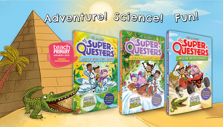 SuperQuesters Mission: Desert Danger Book Event with Local Brighton Author Paul Ian Cross