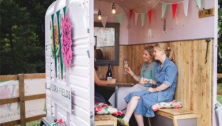 Horsebox Hire at Flora Fields