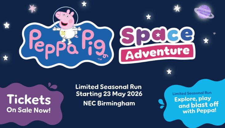 Peppa Pig Space Adventure At NEC Birmingham Raring2go 