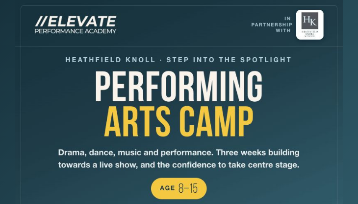 Performing Arts Camp at Heathfield Knoll School