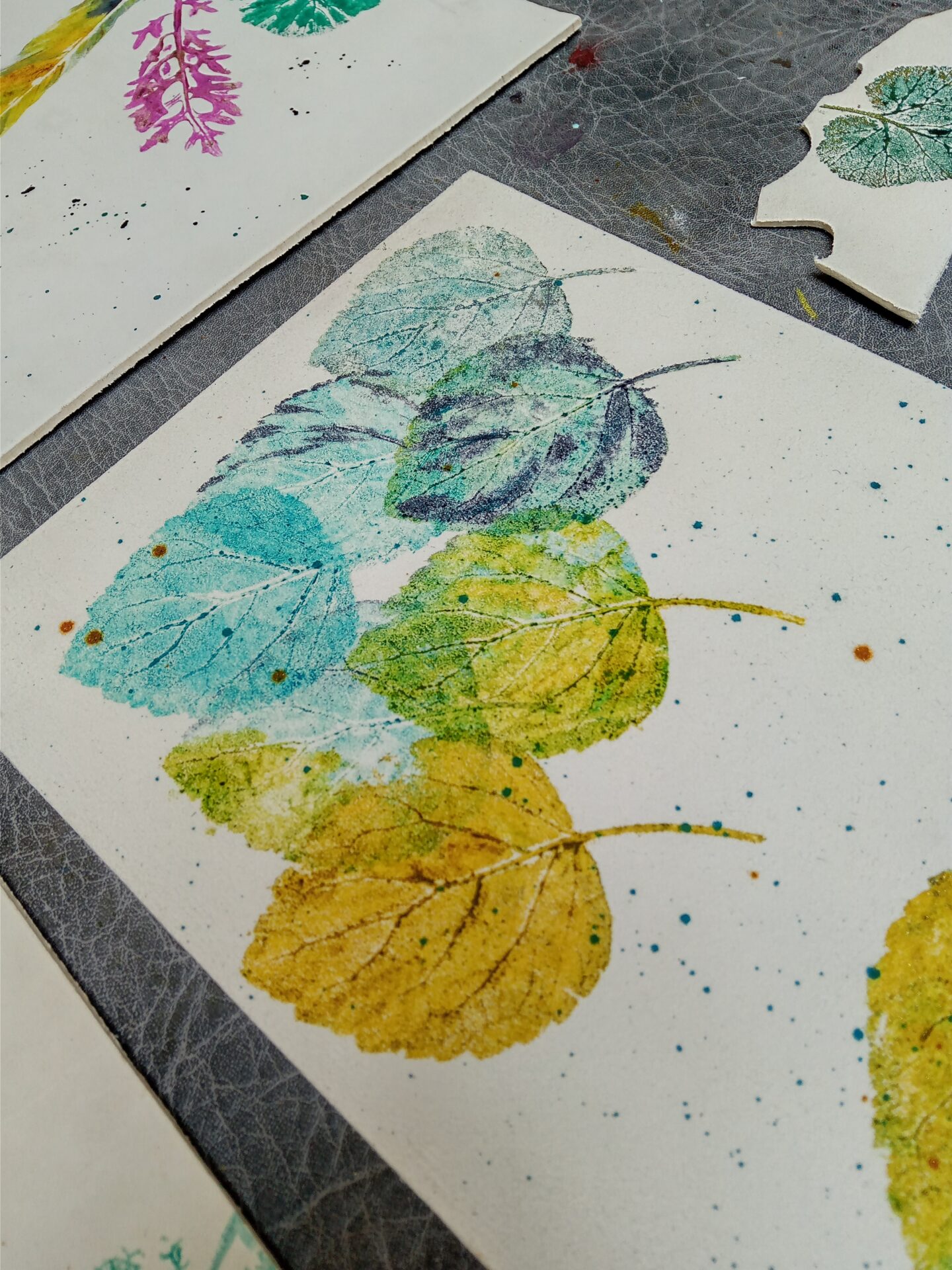 Identity Leathercraft Leaf Printing