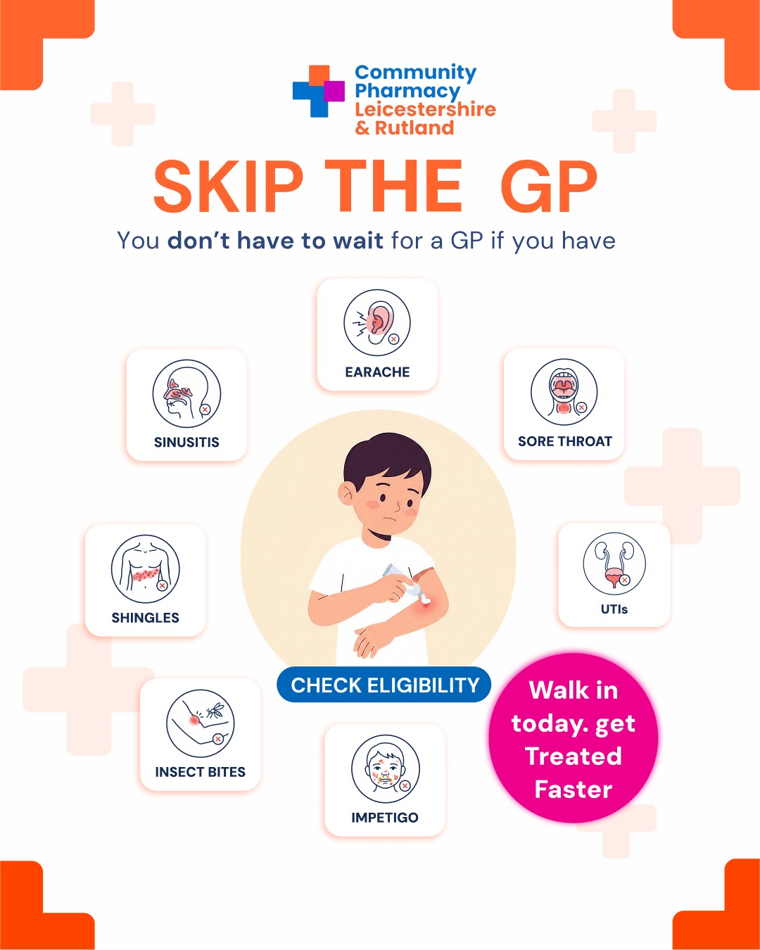 Leicestershire & Rutland Community Pharmacy Skip the GP