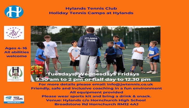Tennis Camps Hornchurch