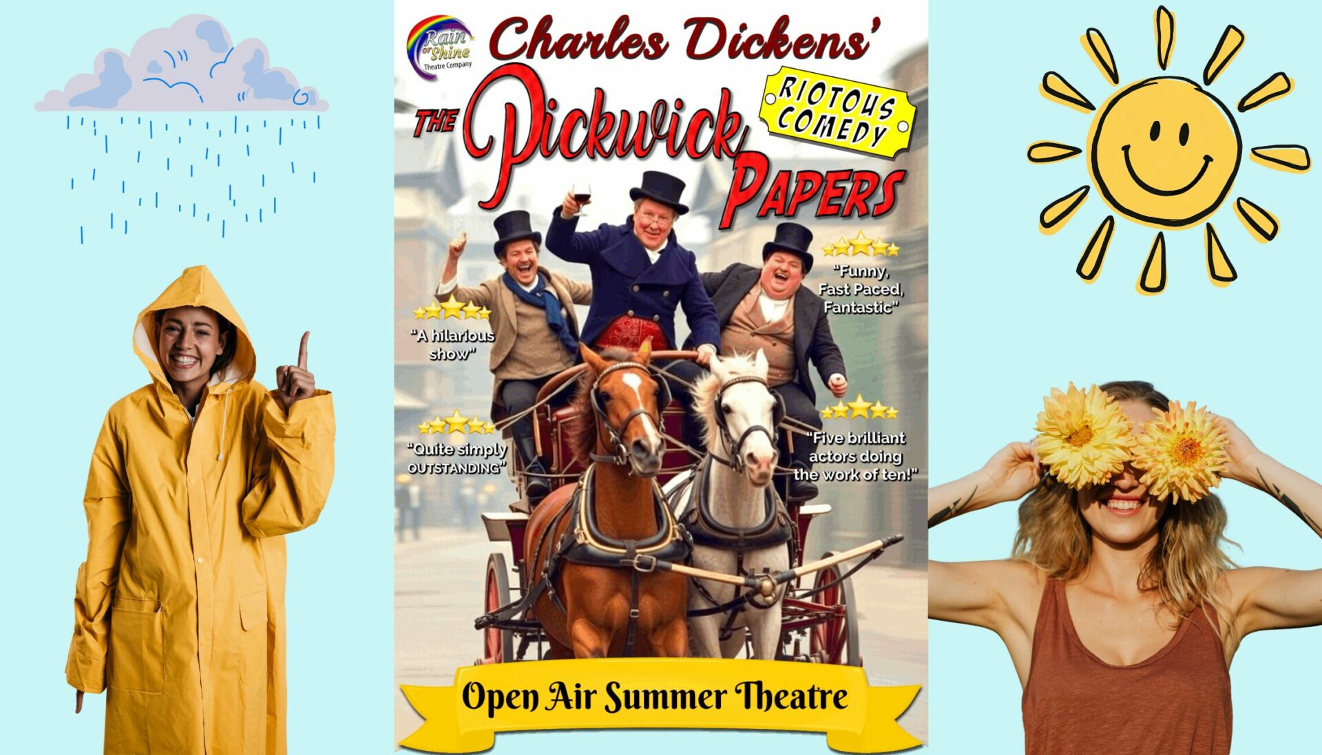 The Pickwick Papers – open air theatre