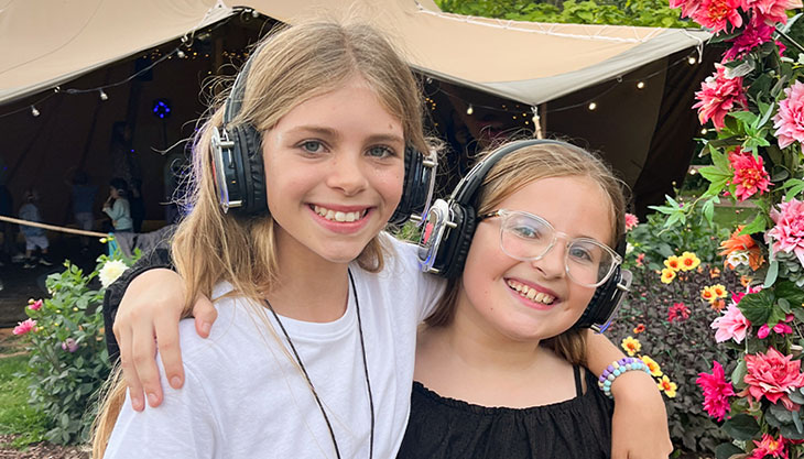 Family Disco in the Dahlias