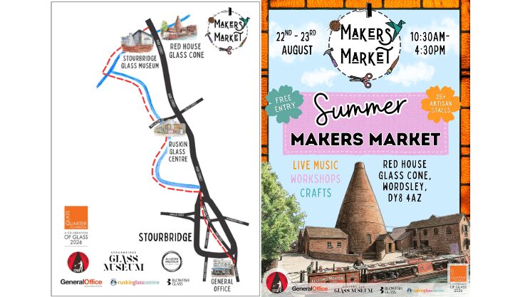 Makers Market & A Celebration of Glass