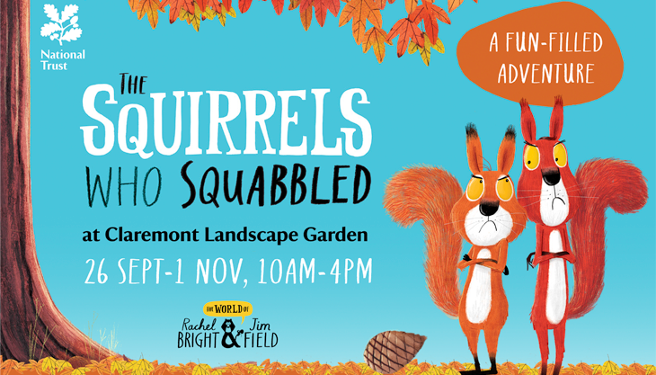 The Squirrels Who Squabbled at Claremont Landscape Garden