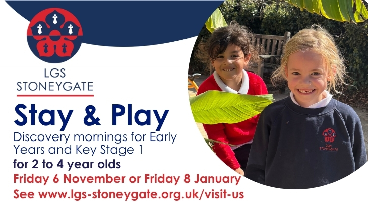 LGS Stoneygate Stay and Play Sessions