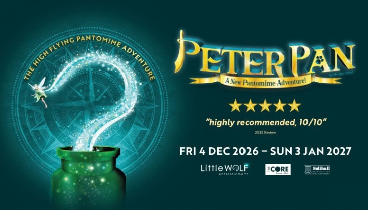 Peter Pan – The Core Theatre, Solihull Pantomime