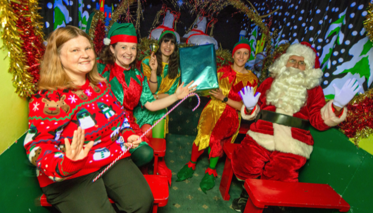 Coventry Transport Museum Visit Santa Vintage Sleigh Ride Experience