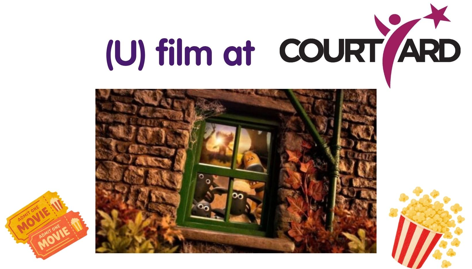 Shaun The Sheep: The Beast of Mossy Bottom (U) film at The Courtyard