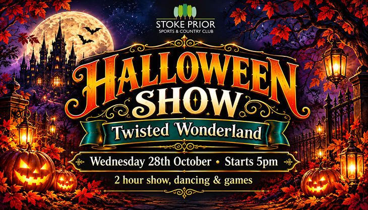 Twisted Wonderland – Halloween Show at Stoke Prior Sports and Country Club