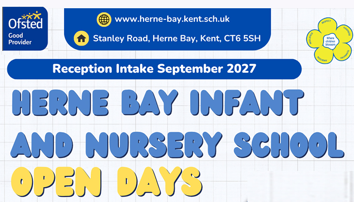 Open Days at Herne Bay Infant & Nursery School