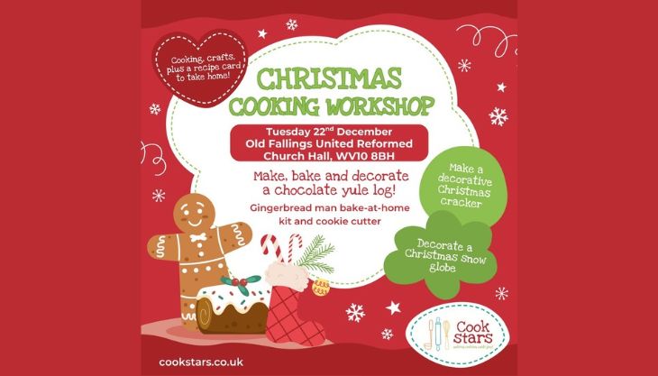 Children’s Christmas Cookery Workshop with Cook Stars